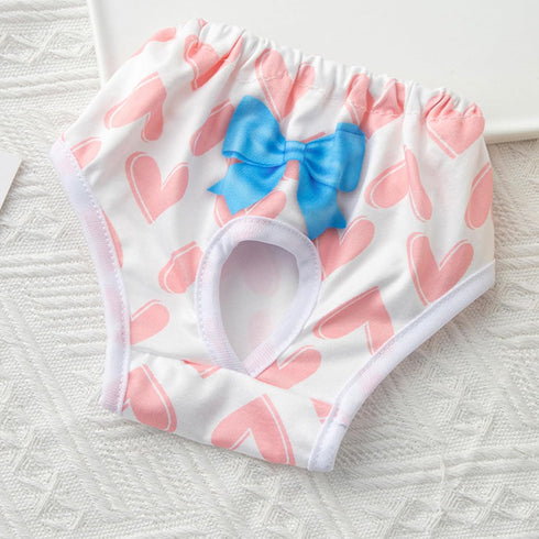 hejhncii Washable Female Dog Diapers No Leaks Diaper for Female Cats in Period Protective Hygienically Underpants Pet