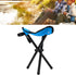 RiToEasysports 3 Camping Tripod Stools, Legs Folding Portable Tall Slacker Chair Lightweight Camping Tripod Seat Garden