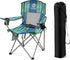 Elevon Camping Chair, Portable Folding Outdoor Chair with Arms, Cup Holder and