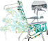 NAICKUC Backpack 5-Positions Folding Tall Beach Chairs for Adults, Adjustable Portable Recliner, Aluminum Frame