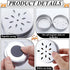 Oudain 12 Pack Dog Scent Work Tins: Dog Scent Training Kit with 12 Magnetic Dots for Smell Training (Cute)