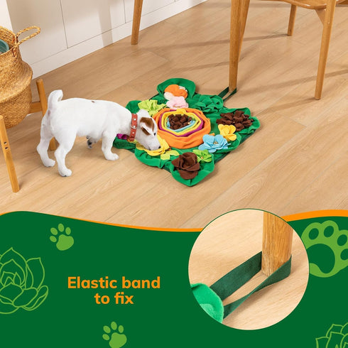 PUHOHUN Snuffle Mat for Dogs -Interactive Dog Toys to Keep Them Busy | Puppy Puzzle Slow Feeder Treat| Dog Lick Mat