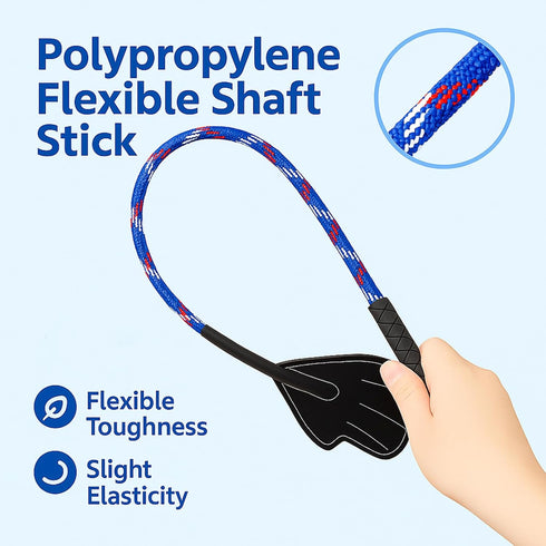 Welnseliv Dog Training Stick for Puppies and Dogs, Flexible Exercise Stick, Obedience Training Tool(Blue)