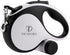 360° Tangle-Free Retractable Dog Lead - Detachable Poo Bag Holder & 15 Poo Bags Included, Strong 5m Extendable Nylon