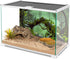 AWERT 72x18 inches Foggy Forest Terrarium Background, Stone Green Tree Tropical Reptile Habitat Background, Durable