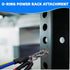 Versatile Gym Equipment Attachments - O-Ring for Power Rack, Perfect for Resistance Band Workouts (2 Pack)