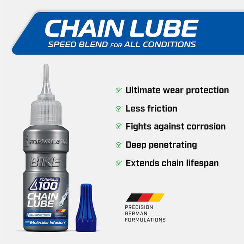 50ml (1.69 oz) All Conditions Bike Chain Lube All-Weather Lubricant for Bicycles & Electric Bikes Protects Against