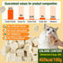 PuPoPan 3.52 oz Freeze-Dried Chicken Cat Treats, Chicken Cube Snacks for Pets, Single Ingredient Chicken Dog Treat