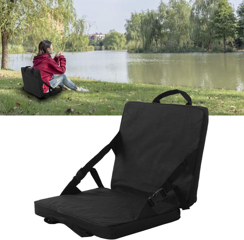 Gsycle Seat Cushion,Portable Adjustable Chairs Folding Reclining Stadium Chairs for Sporting Outdoor Camping Beach