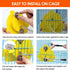 Bird Cage Heater for Cockatiels, Parrots, Conures, 12V Birdcage Warmer Heating Plate, 18W Snuggle Up Bird Warmer