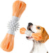 Durable Dog Chew Toy, Natural Rubber Treat Dispensing Puzzle Toy for Small
