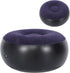 Dan&Dre Inflatable Chair, Portable Outdoor Camping Chair, Inflatable Flocking Stool, Footrest for Home, Office, Travel