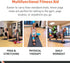 Body Sport High-Density Yoga Mat - Non-Slip & Shock Absorbent