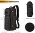 Pack Protector Plus Tactical Sling Bag Military MOLLE Crossbody (Patch Included)