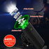 Victagen 5000 Lumens 3LED Bike Lights for Night Riding, USB Rechargeable Headlight, 6 Modes, Front and Back