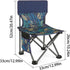 Generic Backpack 286lbs Portable Camping Chair - Lightweight Folding Seat, Chair Side Pocket, Capacity, Compact Outdoor