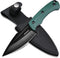 Mossy Oak 8.5-inch Survival Hunting Knife with Sheath, Full-tang Fixed Blade for Camping, Hiking, Outdoor Use (G10
