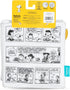 Interactive Crinkle Friendship Comic Book Toy with Squeakers and Treat Pockets for Mental Stimulation, Snuffle Mat Dog Toy, 6x6” to 18”