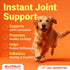 16oz WuffWell Liquid Glucosamine for Dogs Hip & Joint Support with Chondroitin, MSM & Hyaluronic Acid, Dog Joint