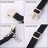 DOGWONG Heavy-Duty Cotton Hemp Dog Collar, Adjustable Soft Natural Fabric for Small Medium Large Dogs, Cute Wedding