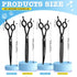 7 Inch 6 1 Set Dream Reach Dog Grooming Scissors - Professional in Pet Grooming Kit Sharp and Durable Shears Thinning