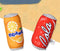 BEIDUOYANG Dog Squeaky Toys, Squeak Dog Toy Soft Plush, Chew Colorful Soda-Can Shape Squeeze with Squeaker for Medium