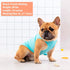 KYEESE 2 Pack Medium Dog Shirts, Hawaii Soft Tank Top Sleeveless Vest, Flamingo Pattern, X-Large, UPF 50+