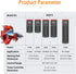 AQQA 100W Aquarium Heater for 8-20 Gal Fish Tank with External Digital Controller