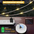 2Pack 4 1 32.8FT 6 Camping String Lights, in Quick Storage Camping Essentials Gear Rechargeable Tent Lights with Modes