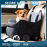 TOPOmerice 30 lbs, Dog Car Seat for Small Dogs, Elevated Pet Booster Seat with Safety Leash & Anti-Slip Base, Washable
