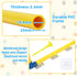 KAINUM 8 Puppy Play Gym with Hanging Toys, Dog Indoor Jungle Gym as Activities Center for Puppies, PVC Frame