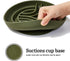 Slow Feeder Dog Bowls (Tree Life, Camo Green), Soft Silicone Food Safe Feeding Bowl for All Breed Pets, Non Slip