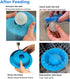 PEDAY Nonslip Dog Slow Feeder Lick Bowl with Ball, Enrichment Toy for Water, Yogurt & Jam