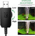 Mini Aquarium Air Pump,USB air pump for 5 gallon aquarium decorations Adjustable fish tank aerator includes aquarium oxygen tube + Air stones, USB Power bank aquarium air pump