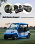 QNHEAY D5 12-Volt Power Harness Fit for Evolution Electric Golf Carts Lighting Kits