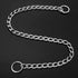 Heavy Duty Chain Dog Collar, Stainless Steel Metal Link for Training and Walking (15.5inches)