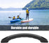 OUKENS Kayak Side Handle, Nylon Black Marine Paddle Holder Mount Replacement for Kayak Canoe Boat