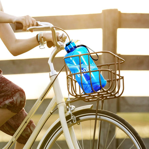 VENNERLI Half Gallon Water Bottle 2.2L, Large Sports Water Bottle with Handle, BPA-free, Leakproof Hydro Bottle