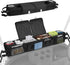Golf Cart Front Storage Basket with Insulated Cup Holders, 1680D Oxford-Fabric, Universal No-Drilling Organizer