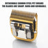 #4FC Clipper Blade for Dog Grooming, Compatible with Andis and Wahl/Oster Clippers, Detachable Carbon Steel