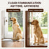 Communication GoldTiger Fixed Metal Dog Doorbell for Potty Training - Heavy Duty Steel Wall Mounted Dog Bell for Door