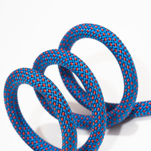 WePet Dog Training Slip Leash, No Pull Durable Reflective Lead, Heavy Duty Loop Rope (6 ft, 1/2 inch, Blue/Red)