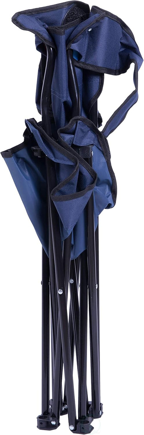 Portable Green Folding Camping Chair - Ideal for Outdoor Adventures