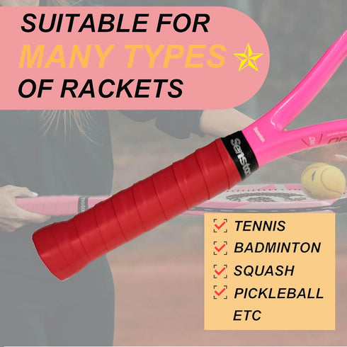 Senston Tennis Badminton Racket Overgrip and Pickleball Paddle Grip Tape