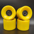 Skateboard Wheels 60mm 95a - Set of 4 with Pro Bearings for Smooth Performance