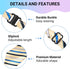 Segarty 30 PCS Adjustable Dog Neckties and Bows for Medium Large Dogs, Festival Formal Accessories