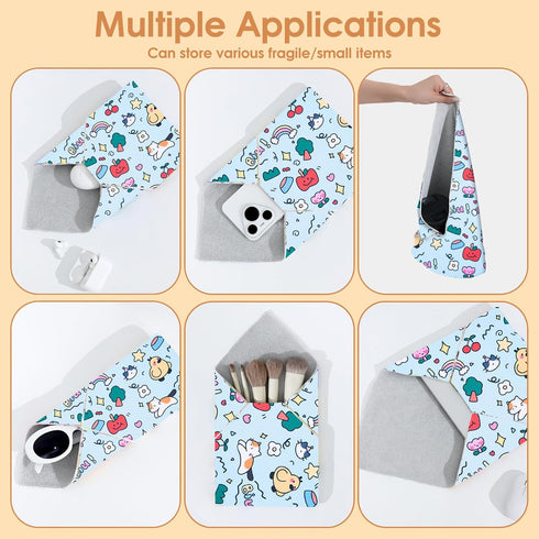 27.5 27.5in Cat Grooming Wrap for Cutting Nails, * Self-Adherent Cat Scratching Blanket for Nail Clipping Ear Cleaning