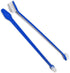 Duke's Pet Products Set: 8 1/2" Two-Piece Dog Toothbrush Double Sided Canine Dental Hygiene Brushes with Long Handles