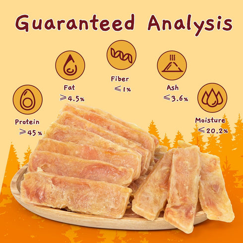 10.6 Jungle Calling Dog Treats Chicken Jerky Training Treats, Slow Roasted Snacks for Medium and Large Dogs Chewy