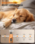 7-Speed Trimmer Dog Nail Grinder with LED Light Ultra Quiet Electric Pet Nail for Large Dogs & Cats Professional